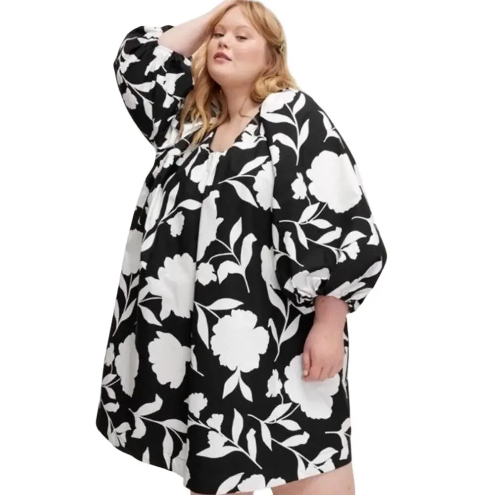 Kate Spade Target SOLDOUT Floral Dress Preppy Cottagecore Beachy Resortvibes 2X - Picture 1 of 4